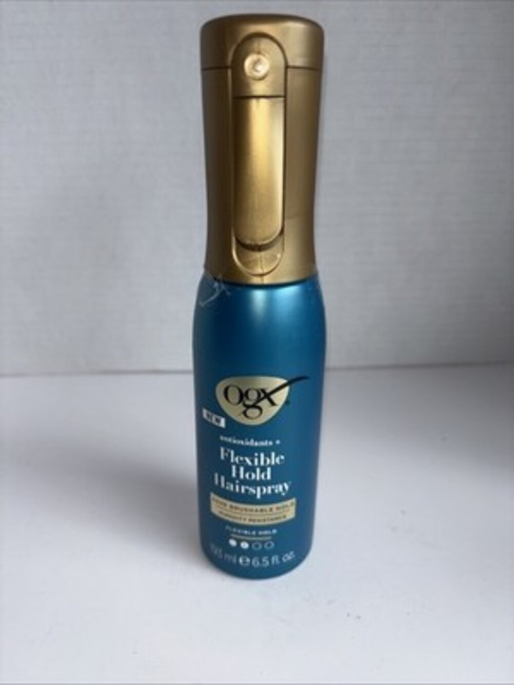 OGX Flexible Hold Hairspray 24 Hr Humidity Resistant 6.5oz NEW